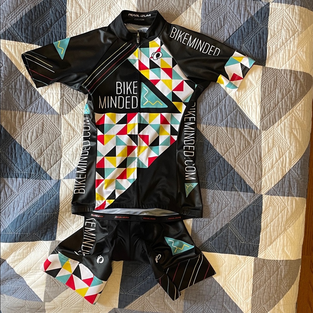 Pearl Izumi “Bike Minded” Cycling Jersey & Bib Shorts